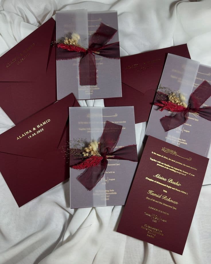 Invitations vendors on Veedly